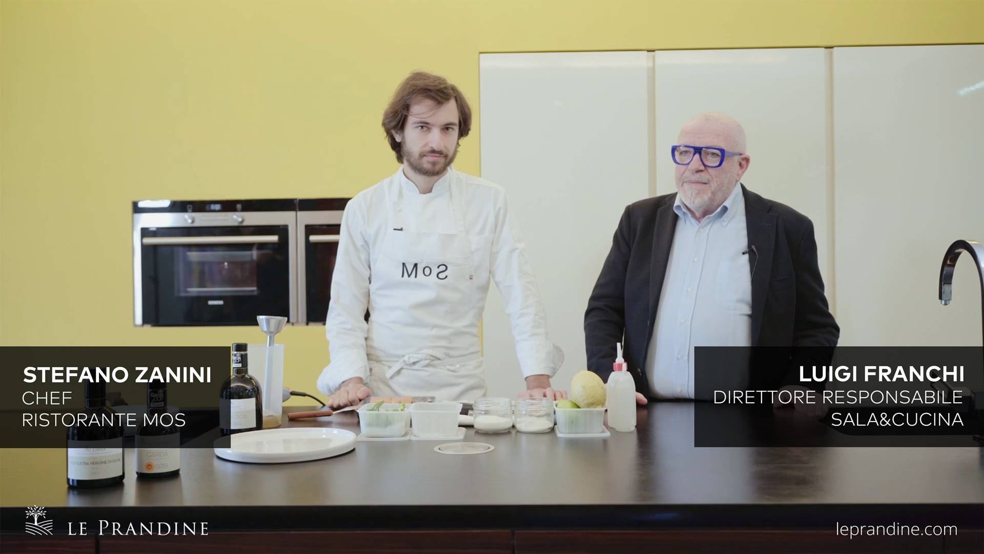 Le Prandine Showcooking con Luigi e Chef Stefano Zanini